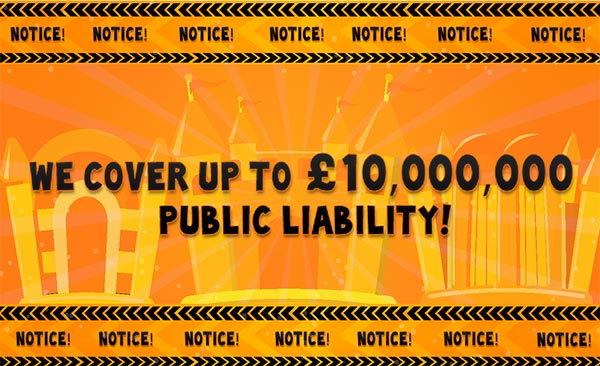 We Cover up to Â£10,000,000 Public Liability!